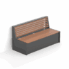 Klepbank Aluminium