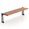 Compacte gevelbank - zonder rugleuning