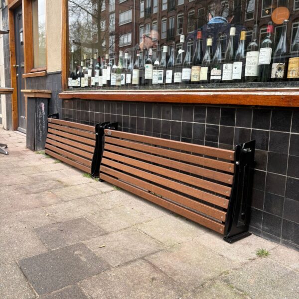 Alternative view of Compacte gevelbank - zonder rugleuning
