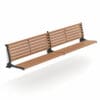 Hangende gevelbank XL