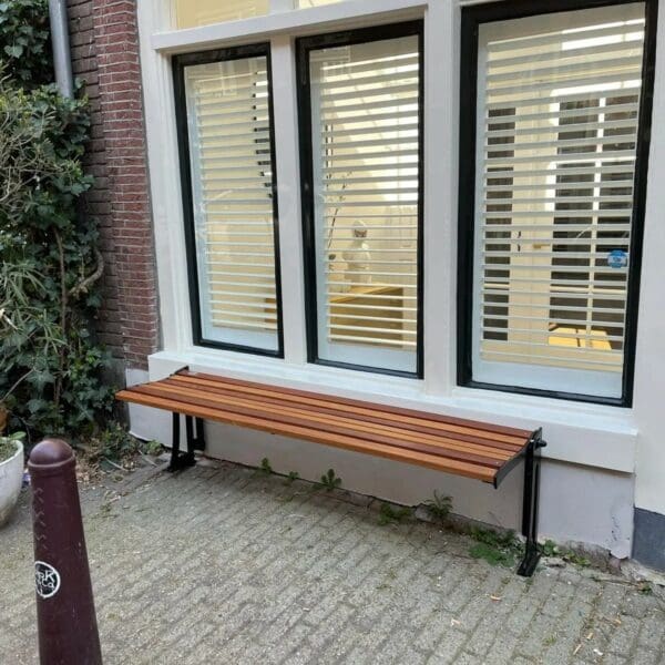 Alternative view of Compacte gevelbank - zonder rugleuning XL